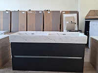 Badmeubel hr badmeubelen, lorencio, black oak - afbeelding 1 van  13