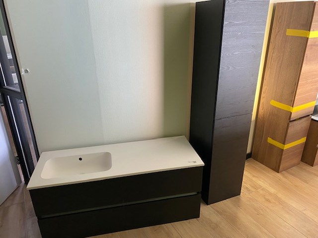 Badmeubel, hr badmeubelen, lorencio, black oak - afbeelding 1 van  10