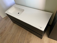 Badmeubel, hr badmeubelen, lorencio, black oak - afbeelding 4 van  10