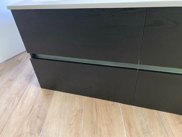 Badmeubel, hr badmeubelen, lorencio, black oak - afbeelding 5 van  10