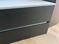 Badmeubel, hr badmeubelen, lorencio, black oak - afbeelding 6 van  10