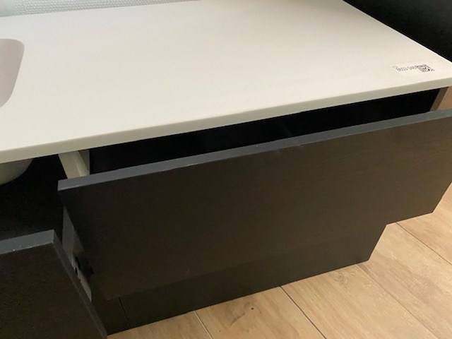 Badmeubel, hr badmeubelen, lorencio, black oak - afbeelding 8 van  10