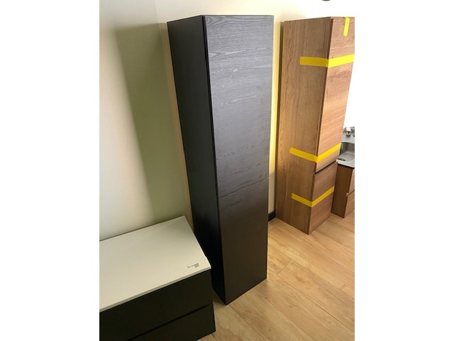 Badmeubel, hr badmeubelen, lorencio, black oak - afbeelding 9 van  10