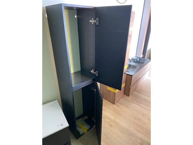 Badmeubel, hr badmeubelen, lorencio, black oak - afbeelding 10 van  10