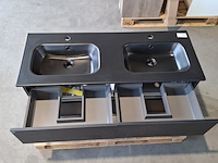 Badmeubel, hr badmeubelen, lorencio, black oak - afbeelding 2 van  12