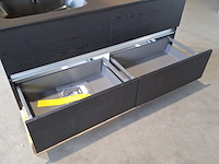 Badmeubel, hr badmeubelen, lorencio, black oak - afbeelding 3 van  12