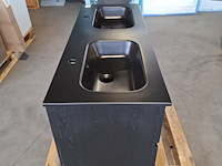 Badmeubel, hr badmeubelen, lorencio, black oak - afbeelding 7 van  12