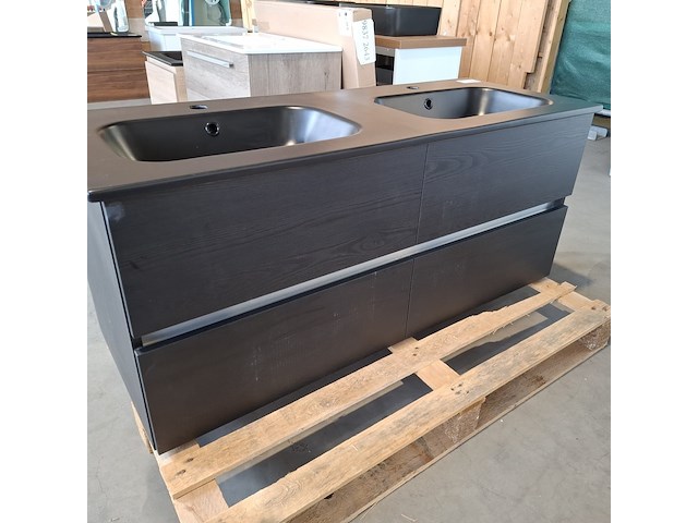 Badmeubel, hr badmeubelen, lorencio, black oak - afbeelding 12 van  12