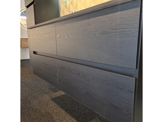 Badmeubel, hr badmeubelen, lorencio, black oak - afbeelding 6 van  6