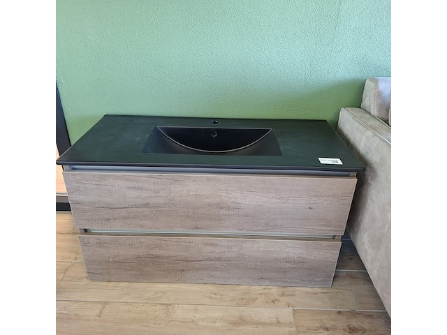 Badmeubel hr badmeubelen, lorencio, concrete oak - afbeelding 2 van  13