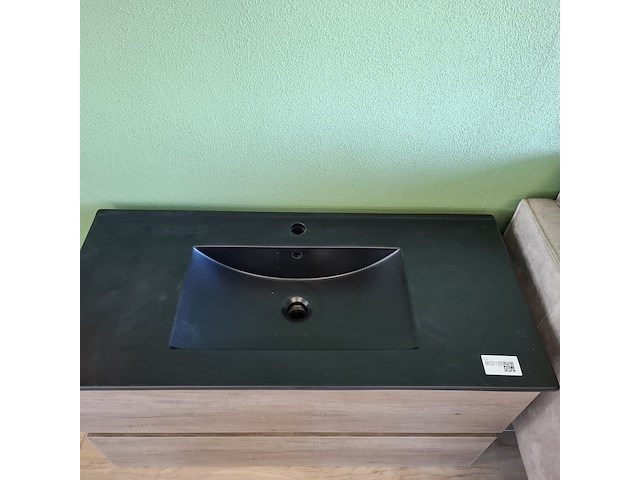 Badmeubel hr badmeubelen, lorencio, concrete oak - afbeelding 3 van  13