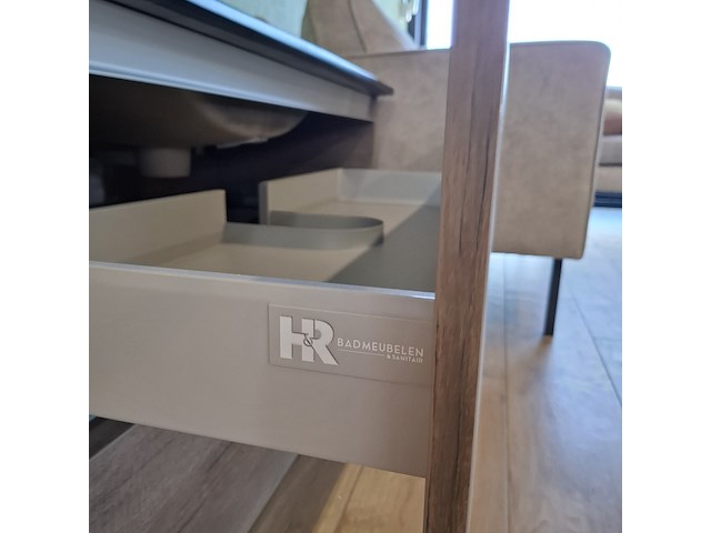 Badmeubel hr badmeubelen, lorencio, concrete oak - afbeelding 9 van  13