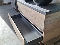 Badmeubel, hr badmeubelen, lorencio, eiken - afbeelding 2 van  10