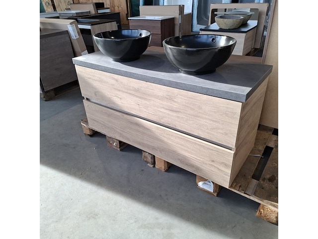 Badmeubel, hr badmeubelen, lorencio, eiken - afbeelding 3 van  10