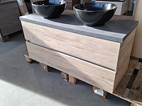 Badmeubel, hr badmeubelen, lorencio, eiken - afbeelding 3 van  10