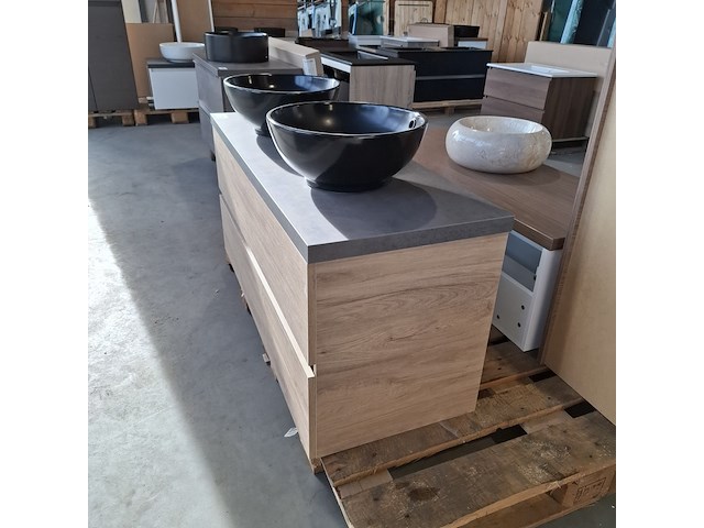 Badmeubel, hr badmeubelen, lorencio, eiken - afbeelding 4 van  10