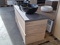 Badmeubel, hr badmeubelen, lorencio, eiken - afbeelding 4 van  10