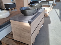 Badmeubel, hr badmeubelen, lorencio, eiken - afbeelding 5 van  10