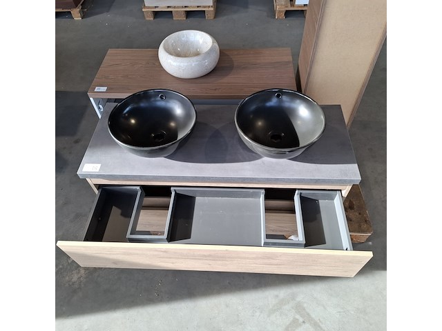 Badmeubel, hr badmeubelen, lorencio, eiken - afbeelding 8 van  10