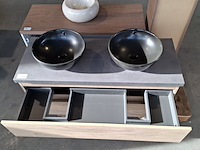 Badmeubel, hr badmeubelen, lorencio, eiken - afbeelding 8 van  10