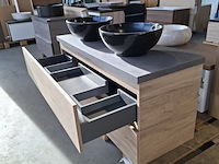 Badmeubel, hr badmeubelen, lorencio, eiken - afbeelding 9 van  10