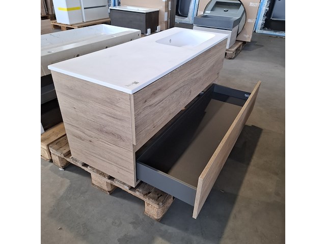 Badmeubel, hr badmeubelen, lorencio, eiken - afbeelding 2 van  11