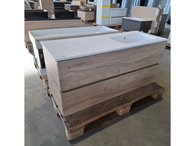 Badmeubel, hr badmeubelen, lorencio, eiken - afbeelding 1 van  11