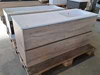 Badmeubel, hr badmeubelen, lorencio, eiken - afbeelding 1 van  11