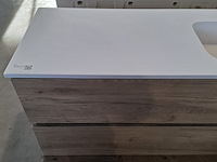 Badmeubel, hr badmeubelen, lorencio, eiken - afbeelding 7 van  11