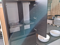 Badmeubel, hr badmeubelen, lorencio, glans wit - afbeelding 11 van  14