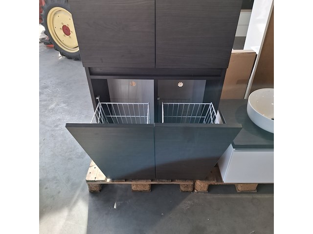 Badmeubel, hr badmeubelen, lorencio, glans wit - afbeelding 12 van  14