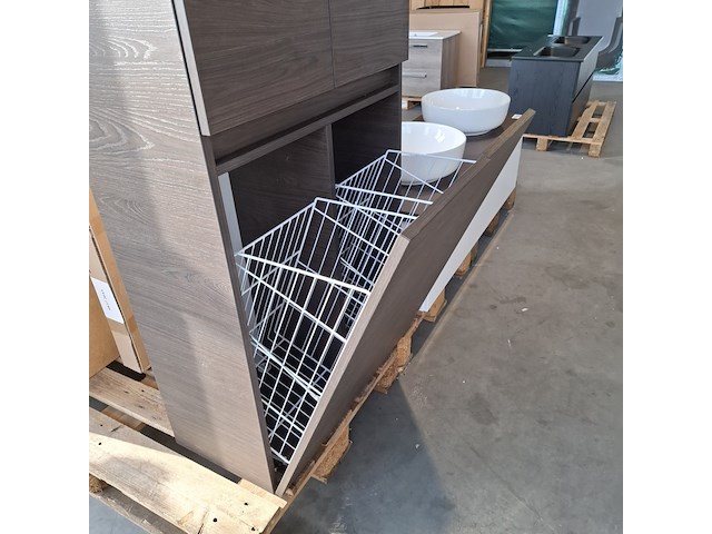 Badmeubel, hr badmeubelen, lorencio, glans wit - afbeelding 13 van  14