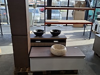 Badmeubel, hr badmeubelen, lorencio, glans wit - afbeelding 4 van  11