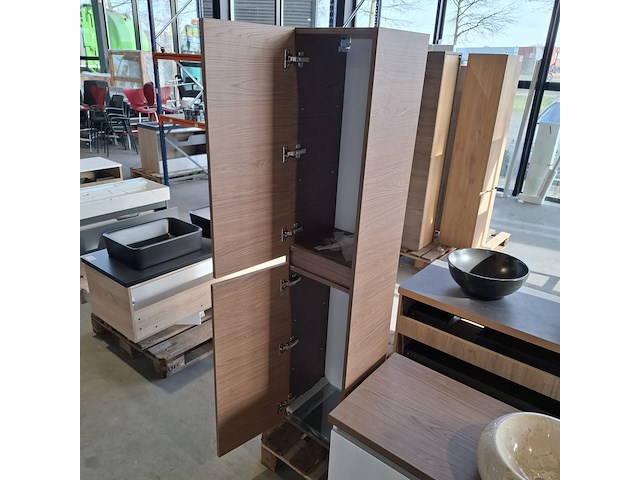 Badmeubel, hr badmeubelen, lorencio, glans wit - afbeelding 6 van  11