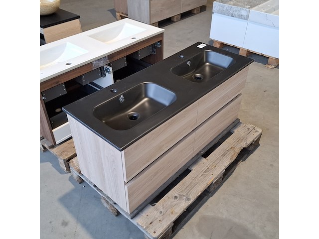 Badmeubel, hr badmeubelen, lorencio, grey oak - afbeelding 2 van  7