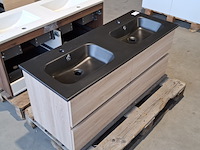 Badmeubel, hr badmeubelen, lorencio, grey oak - afbeelding 2 van  7