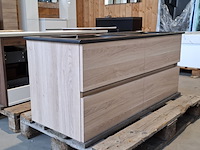 Badmeubel, hr badmeubelen, lorencio, grey oak - afbeelding 3 van  7