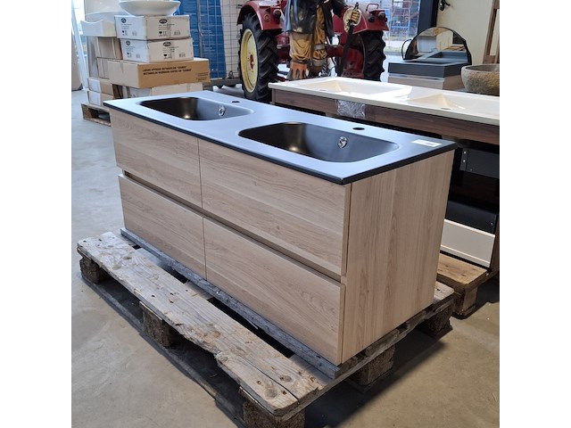 Badmeubel, hr badmeubelen, lorencio, grey oak - afbeelding 4 van  7