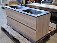 Badmeubel, hr badmeubelen, lorencio, grey oak - afbeelding 4 van  7