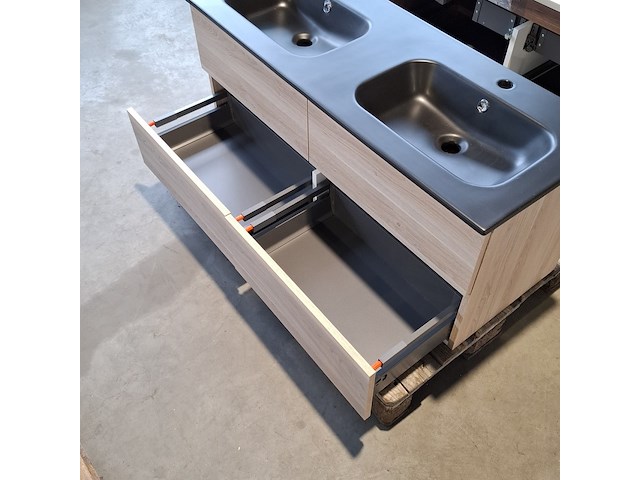 Badmeubel, hr badmeubelen, lorencio, grey oak - afbeelding 5 van  7