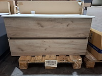 Badmeubel hr badmeubelen, lorencio, grijs eiken - afbeelding 1 van  12