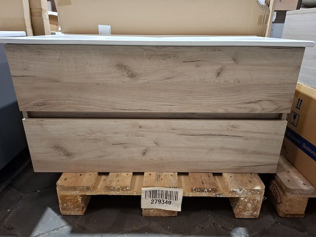 Badmeubel hr badmeubelen, lorencio, grijs eiken - afbeelding 6 van  12