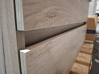 Badmeubel hr badmeubelen, lorencio, grijs eiken - afbeelding 11 van  12