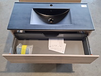 Badmeubel, hr badmeubelen, lorencio, grijs eiken - afbeelding 8 van  9