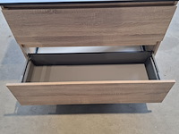 Badmeubel, hr badmeubelen, lorencio, grijs eiken - afbeelding 9 van  9