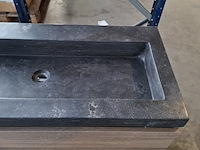 Badmeubel, hr badmeubelen, lorencio, grijs eiken - afbeelding 6 van  10