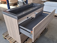 Badmeubel, hr badmeubelen, lorencio, grijs eiken - afbeelding 9 van  10