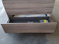 Badmeubel, hr badmeubelen, lorencio, grijs eiken - afbeelding 10 van  10