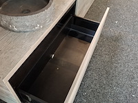 Badmeubel, hr badmeubelen, lorencio, light grey oak - afbeelding 10 van  14