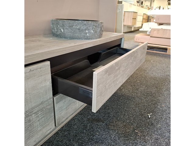 Badmeubel, hr badmeubelen, lorencio, light grey oak - afbeelding 11 van  14